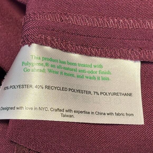 M.M. LaFleur Farnoosh Sheath Plumberry Half Sleeve Dress Size 12 - Picture 13 of 13